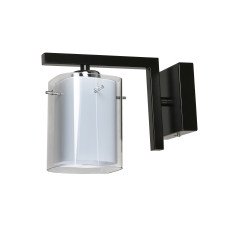 Світильник настінний MB 1129G-1W BK+CR+BK
