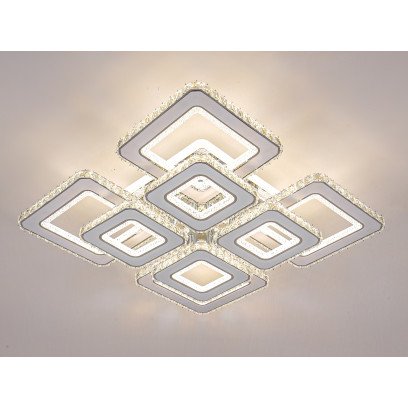 Світлодіодна люстра з пультом FP 23505-4+4H-A-RGB, FP-23505-4-4H-A-RGB