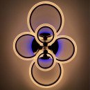 Люстра LD3584-6 BK+CR+RGB, LD3584-6-BK-CR-RGB