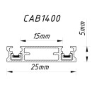 Шинопровід Ardero CAB1400 ULTRA чорний накладний 1м, 7937 Шинопровід Ardero CAB1400 ULTRA чорний накладний 1м, 7937