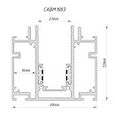 Шинопровід Ardero CABM1003 чорний встраиваемый 2м, 7973 Шинопровід Ardero CABM1003 чорний встраиваемый 2м, 7973