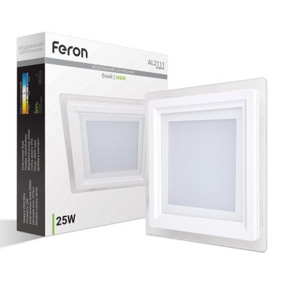 Світлодіодний світильник Feron AL2111 25Вт 5000K білий, 6451