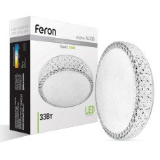 Світлодіодний накладний світильник Feron AL538 33Вт 5000K білий