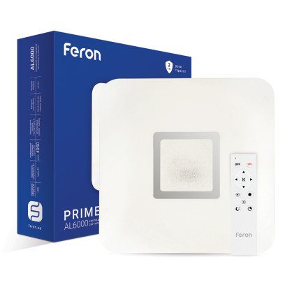 Світлодіодній накладний світильник Feron AL6000 PRIME 54Вт, 7252 Світлодіодній накладний світильник Feron AL6000 PRIME 54Вт, 7252