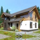 Архітектурний накладний світильник Ardero DH0142ARD під лампу чорний, 8300