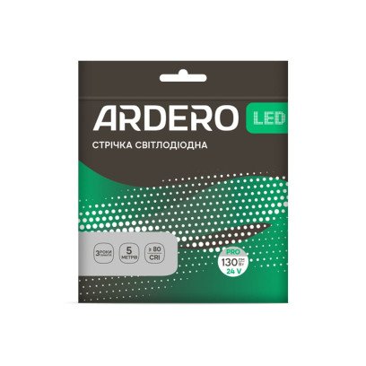 Світлодіодна стрічка Ardero LS814ARD PRO 24В 20Вт 4000K, 8281