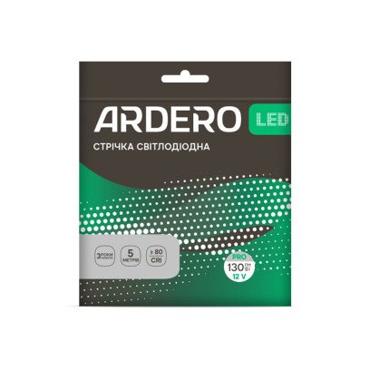 Світлодіодна стрічка Ardero LS612ARD PRO 12В 13.5Вт 3000K, 8284
