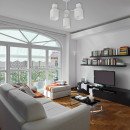 Накладний світильник Ardero BL1130 OLIVIA під лампу білий, 8375