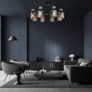 Накладний світильник Ardero BL1180-1 OLIVIA під лампу чорний, 8380