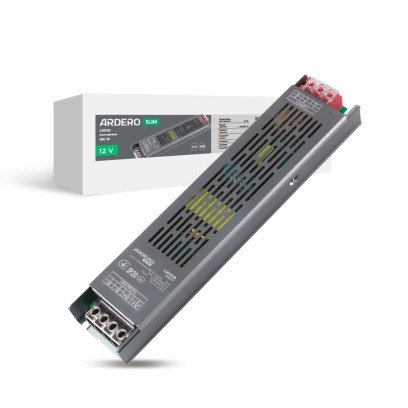 Блок живлення для LED стрічки Ardero LB008 12В 180Вт, 8462