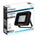 Світлодіодний прожектор Feron LL-851 10Вт 6400K чорний, 5510