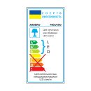 Світлодіодний магнітний трековий світильник Ardero MGU400 ULTRA 12Вт 4000K чорний, 7956