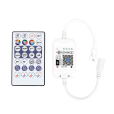 Контролер PROLUM SPI RGB (Wi-Fi; IR 28 кнопок; 12A)