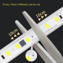 Светодиодная LED лента PROLUM™ 220V; 2835\120; IP67; 8 ММ; Series 