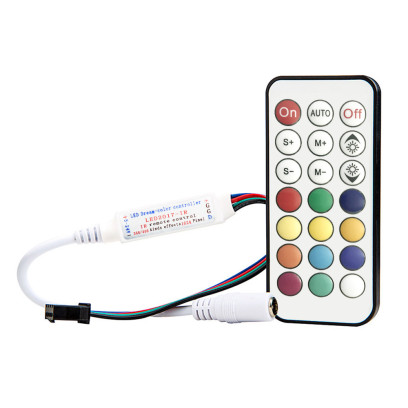 Контроллер SMART RGB PROLUM (21 кнопка; IR; 6A; WS2811;WS2812), 402018