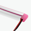 Заглушка Силикон PROLUM™ для LED неону 6x12, Светло-Розовый, 501100