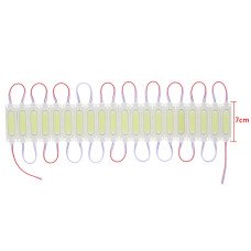 Світлодіодний модуль PROLUM COB 2W (с линзой матовою) 12V, Зелений