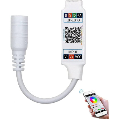 Контроллер RGB PROLUM (Bluetooth, Mini; 6A), 402044