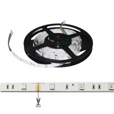 Світлодіодна LED стрічка PROLUM™ 12V; 5050\30; IP20; Series "S", RGB