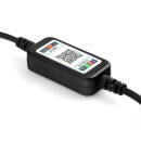 Контролер RGB PROLUM Mini (Bluetooth, Чорний, 6A), 402043 Контролер RGB PROLUM Mini (Bluetooth, Чорний, 6A), 402043