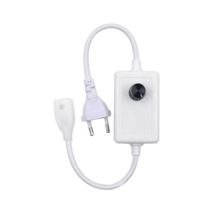 Кабель питания с диммером для светодиодной ленты 8ММ 220V, 501097