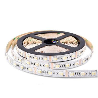Светодиодная LED лента PROLUM™ 12V; 5050\60; IP20; Series "PRO", RGB + CCT, 320017