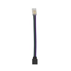Коннектор SMD5050 PROLUM™ RGB 8mm (провод 4 pin + зажим)