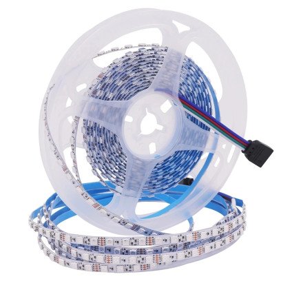 Світлодіодна LED стрічка PROLUM™ 24V; 3535\120; IP20; Series "PRO", RGB, 350020