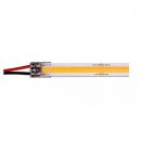 Конектор PROLUM™ для LED стрічки 8ММ (провід + зажим), 503038