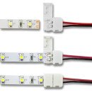 Кабель PROLUM™ для ленты 8мм, 2835\3528, + 2 зажима, 503002