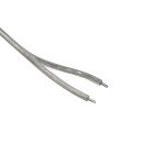 Провод PROLUM™ прозрачный с разъемом мама(2х0.5mm; 2М), 501092