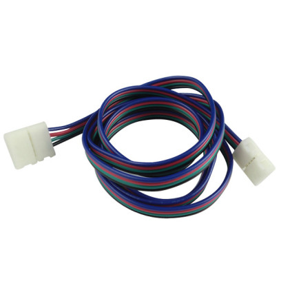 Конектор PROLUM™ для LED стрічки 10 мм, RGB + 2 затискача, 503008