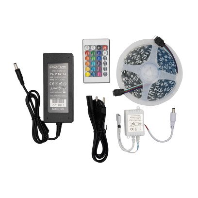 Готовый набор LED ленты 5M PROLUM™ 12V; IP20; Series 