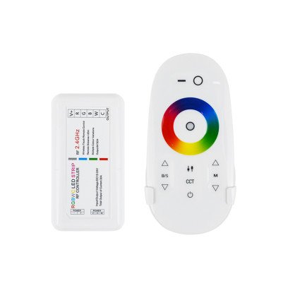 Контролер RGB+CCT Full-TOUCH 18А, Білий, 402050