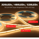 Светодиодная LED лента PROLUM™ 24V; СОВ; 320; LED; IP20; Series "PRO", Белый (5500-6000К), 350011 Светодиодная LED лента PROLUM™ 24V; СОВ; 320; LED; IP20; Series "PRO", Белый (5500-6000К), 350011