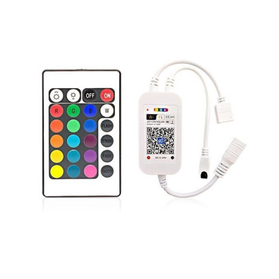 Контролер RGB PROLUM (Wi-FI, IR 24 кнопок 12A), 402028