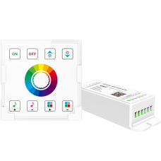 Сенсорная панель управления PROLUM RGB; Wi-Fi; TUYA; 18A; Series: HomeLink