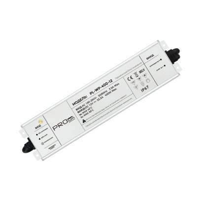 Блок питания PROLUM™ 12V, 400W, 33,3А, Series 