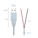 Кабель USB PROLUM™ - 2М, Білий, 503043