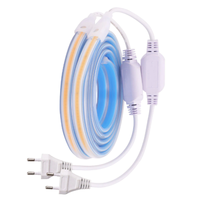 Світлодіодна LED стрічка PROLUM™ 220V; СОВ; 280 LED; IP68; 12 ММ; Series "S", Білий (5500-6000К), 361006
