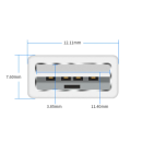 Кабель USB 2.0 PROLUM™ - 1М, Черный, 503044