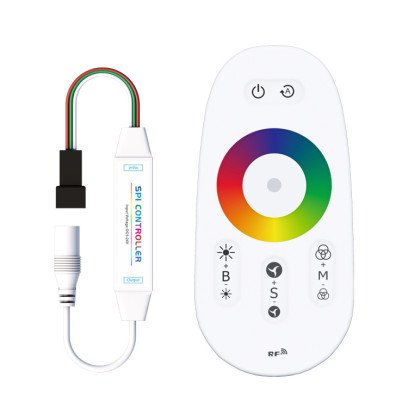 Контролер PROLUM SPI RGB (Touch; RF; 6A;), 402038