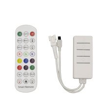 Контроллер PROLUM SPI; RGB; Bluetooth; TUYA; 24 кнопки; 4PIN; Series: HomeLink
