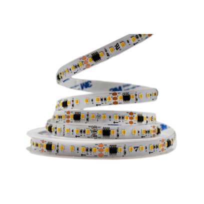Світлодіодна LED стрічка PROLUM™ RUN 24V; 2835\120; IP20; Series "SMART", Білий+Тепло-Білий (2700-6500K), 350019