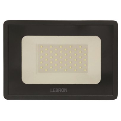 LED прожектор Lebron LF, 50W,  6000K, 4250Lm, 185-240V, 17-07-50