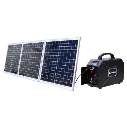 Портативна зарядна станція VELMAX V-PPS-200 200W, акумулятор свинцово кислотний Lead-acid30Ah, 31-10-02