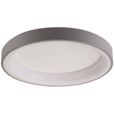 LED світильник VELMAX V-СL-VERONA-R, max 50W, 3000K-6500K, 3000Lm, пульт ДК, сірий