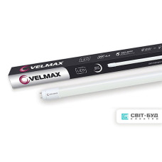 LED лампа Velmax V-T8, 9W, 600мм, G13, 6200K, 900Lm