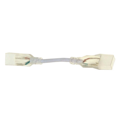 З'єднувач з кабелем LEBRON L-CLIP для стрічки NEON light AC220V, 8x16мм, 13-79-18