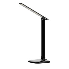  LED лампа настольная LEBRON L-TL-L, 10W, 4100K, 3 уровня яр-сти, черная, с блоком питания
